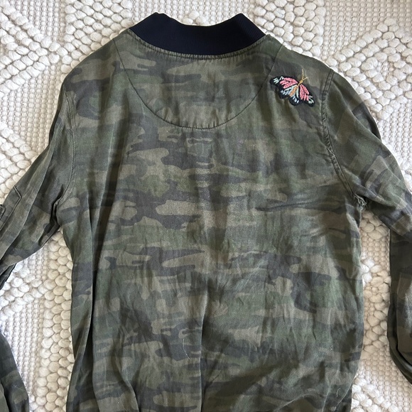 Sanctuary Camo Bomber Jacket - Picture 4 of 5